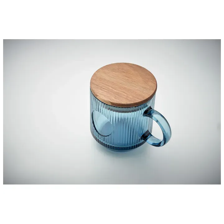 Ribbed glass mug 300ml - MO2752 (MOCN#23)